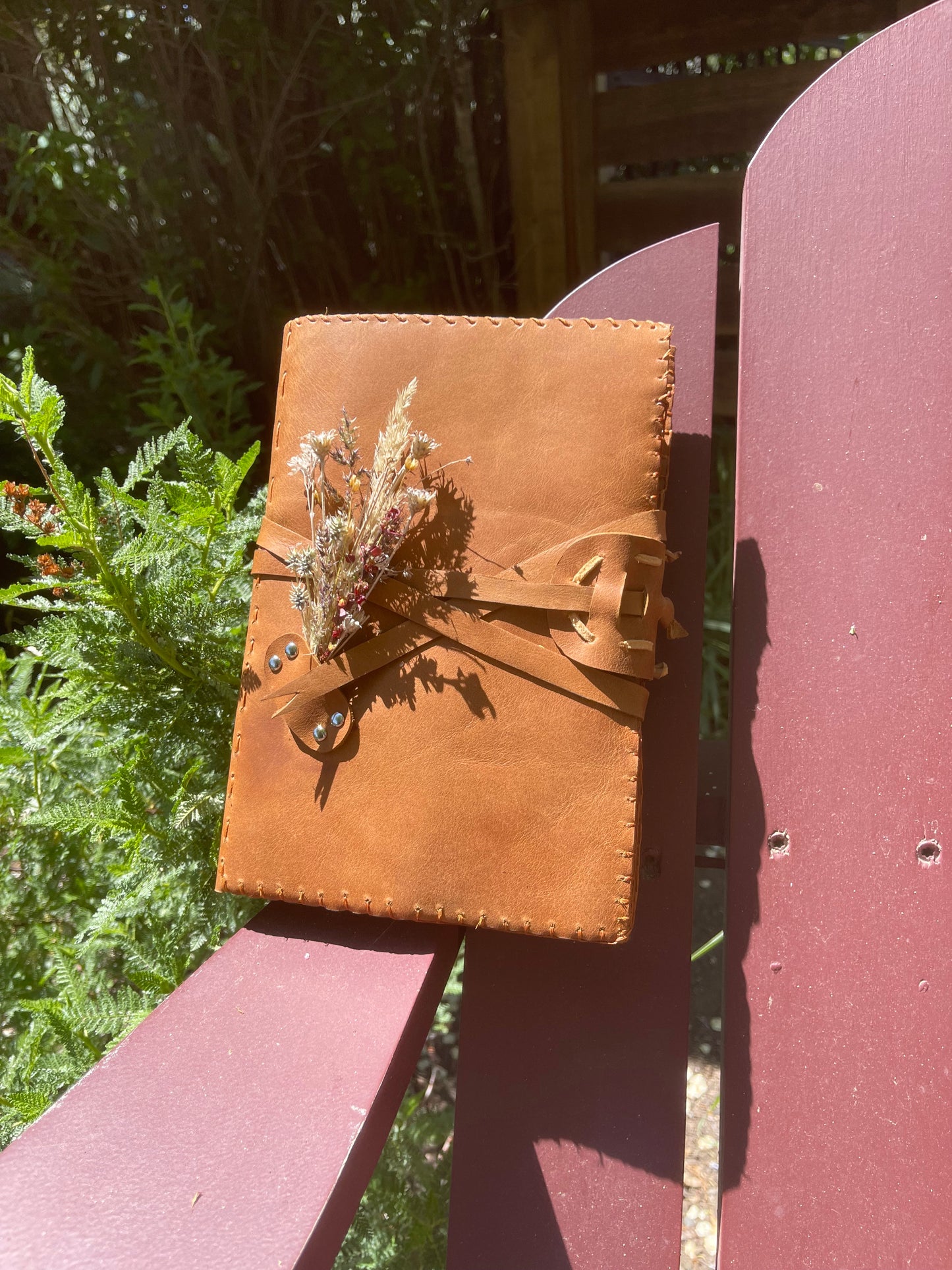 Handcrafted Leather Journal (Luna)