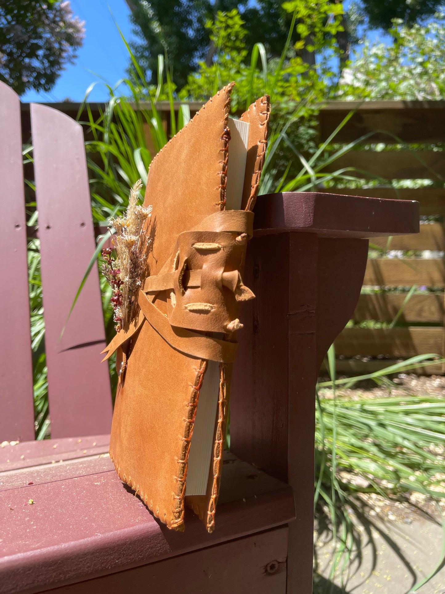 Handcrafted Leather Journal (Luna)