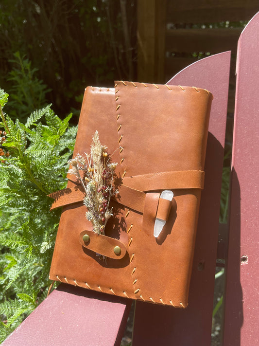 Handcrafted Leather Journal (Moose)