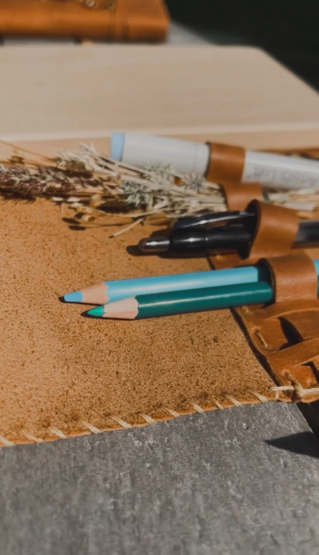 Handcrafted Leather Journal (Wild Child)