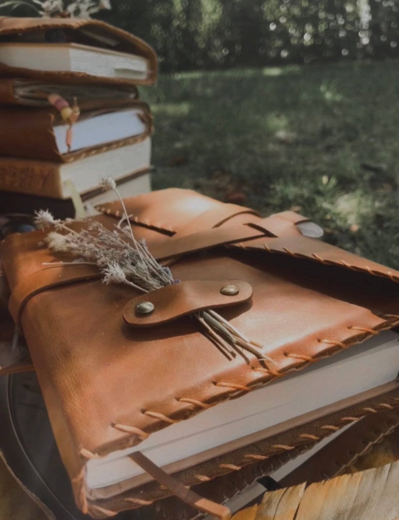 Handcrafted Leather Journal (Moose)