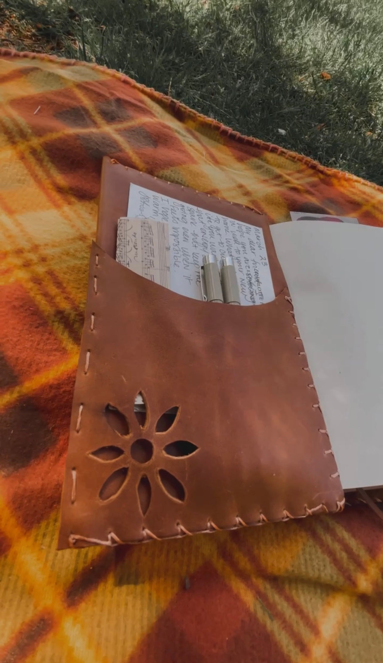 Handcrafted Leather Journal (Moose)