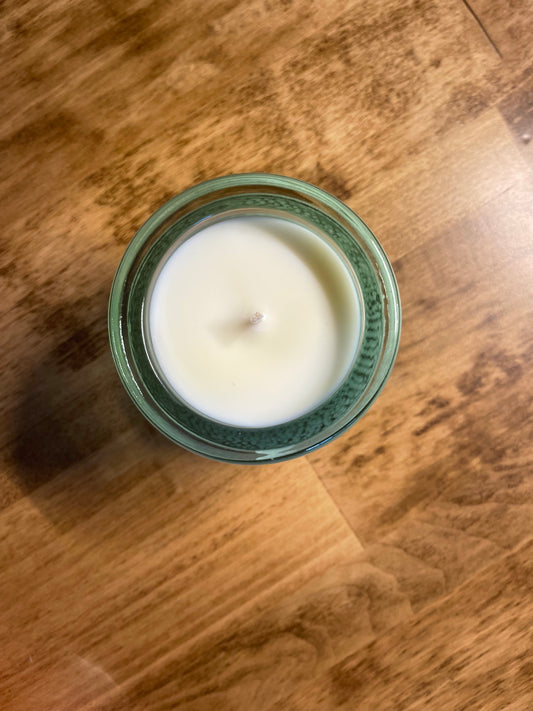 Recycled glass candle - Miles (unscented)